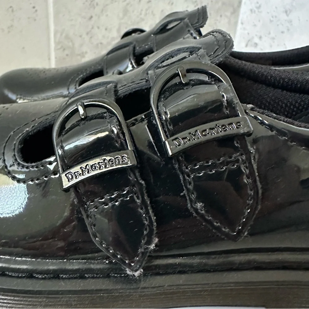 Dr. Martens Kids Black Patent Dress Shoes Size 3